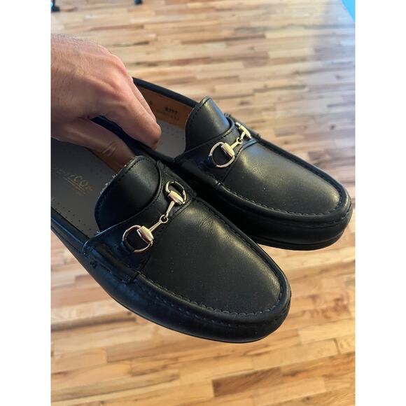 ALDEN Cape Cod Horse-Bit Leather Loafer Black Mens US 9D Slip On USA - Picture 1 of 4